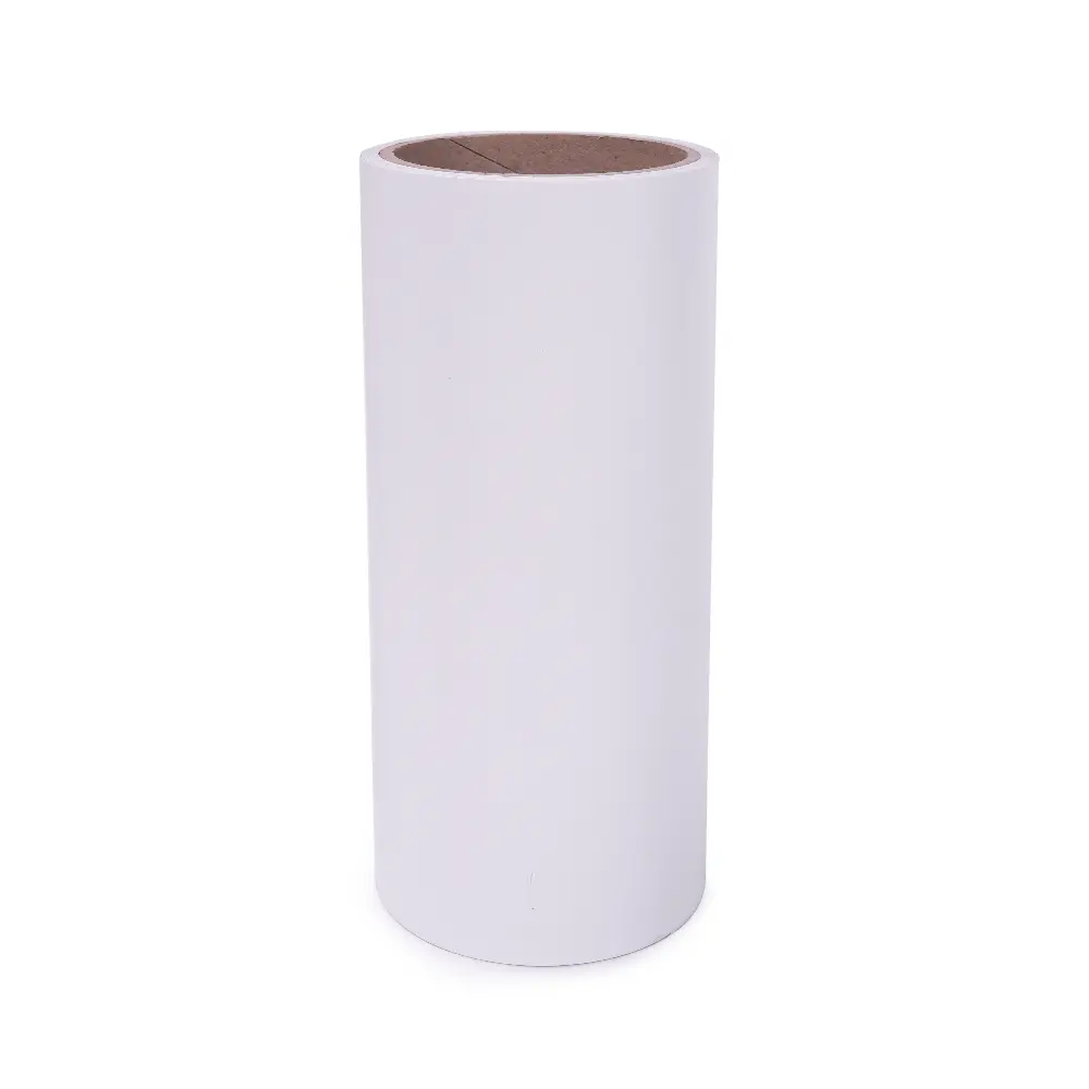 Double coated PE Release Liner self adhesive vinyl with PVC film